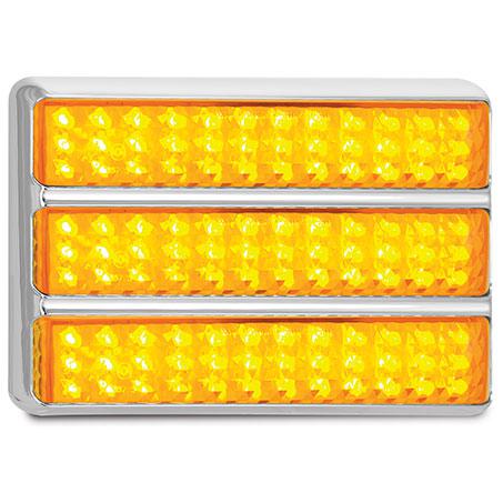 LED Autolamps Indicator Lamp with Chrome Bracket 200 x