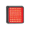 LED Autolamps Stop/Tail Red 49-LED Lamp 12/24V w/Clear