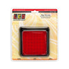 LED Autolamps Stop/Tail Red 49-LED Lamp 12/24V w/Clear