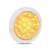 LED Autolamps Indicator Lamp Clear Round 130mm 12V 102AC