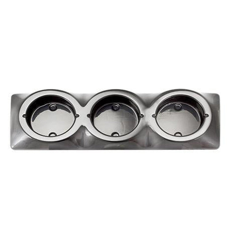 LED Autolamps Chrome Housing Triple 440mm (Suits 102