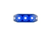 LED Autolamps Blue Emergency Lamp SAE J595 Class 1 89mm