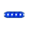LED Autolamps Blue Emergency Lamp SAE J595 Class 1 98mm