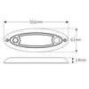 LED Autolamps Small Interior/Exterior Lamp with Aluminium