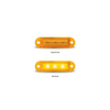 LED Autolamps Super Small Side Marker Lamp Amber