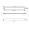 LED Autolamps Indicator Strip Lamp Sequential Clear 237 x