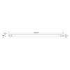 LED Autolamps Interior Strip Lamp 662x25x11mm 12-24V