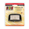 LED Autolamps Licence Plate Lamp with Black Bracket and