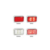 LED Autolamps Chrome Series Rear Marker with 30cm Cable