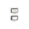 LED Autolamps Front Marker with 2m Cable White 58x35x19mm