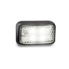 LED Autolamps Front Marker with 2m Cable White 58x35x19mm