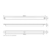 LED Autolamps Indicator Strip Lamp Sequential Clear 380 x