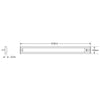 LED Autolamps Interior Strip LED Lamps Cool White w/Touch