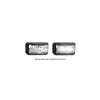 LED Autolamps Front Marker with Black Base White