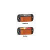 LED Autolamps Side Marker with Reflector and Black Base