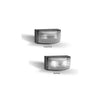 LED Autolamps Front Marker White 50x25x21mm 12-24V Twin