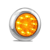 LED Autolamps Indicator Lamp Round with Chrome Bezel