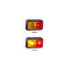 LED Autolamps Side Marker with 3m Cable Red/Amber 58 x