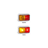 LED Autolamps Chrome Series Side Marker with 3m Cable