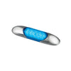 LED Autolamps Interior Light with Chrome Frame 10W Blue
