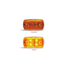 LED AutoLamps Side Marker Amber 120x69x20mm 12-24V 69AM