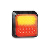 LED Autolamps Stop/Tail/Indicator LED Light 12-24V Black