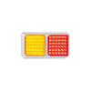 LED Autolamps Stop/Tail/Indicator LED Light 12-24V Chrome