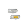 LED AutoLamps Side Marker with Stainless Steel Bezel