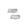 LED AutoLamps Front Marker with Stainless Steel Bezel