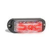 LED Autolamps Red Emergency Lamp with Strobe 112mm 90RM