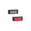 LED Autolamps Red Emergency Lamp with Synchronised Strobe
