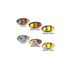 LED Autolamps Twin Function Side Indicator with Red/Amber