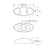 LED Autolamps Side Indicator Lamp Twin Function Amber/Red