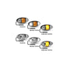 LED Autolamps Twin Function Front Marker with