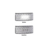 LED Autolamps EU38 Black Series Front Marker with