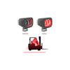 LED Autolamps Red Forklift Lamp Line Beam FLT04