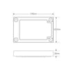 LED Autolamps Reverse J3 White LED Lamp Insert 12/24V J3WM