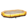 LED Autolamps Emergency Light Bar Amber LED with Clear