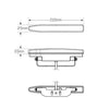 LED Autolamps Daytime Running Lamp IP67 12-24V with