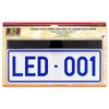 LED Autolamps Licence Plate Frame with 6 LEDs, 1m Wire