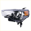 Led headlamps drive left side black and clear plastic headlight with amber turn signal for toyota 4runner