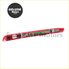 Back side of red plastic led high mount brake light with green circuit board for nissan qashqai j10 2008-2013