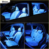 Blue led interior light bulb for toyota cresta 1984-2001 lighting up the car cabin with vibrant cool glow
