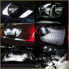 White led interior and exterior car lighting kit for bmw vehicles shown with toyota cresta interior light bulb accessories