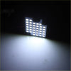 White led light module with multiple circular bulbs on a translucent panel for toyota hiace interior lighting