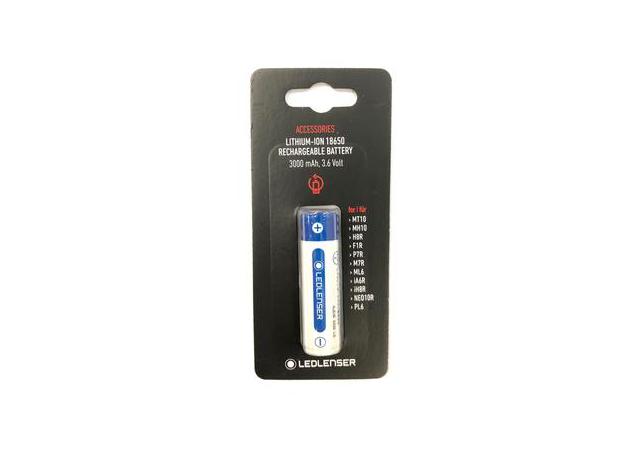Ledlenser 18650 Rechargeable Battery 3000mAh 3.6V
