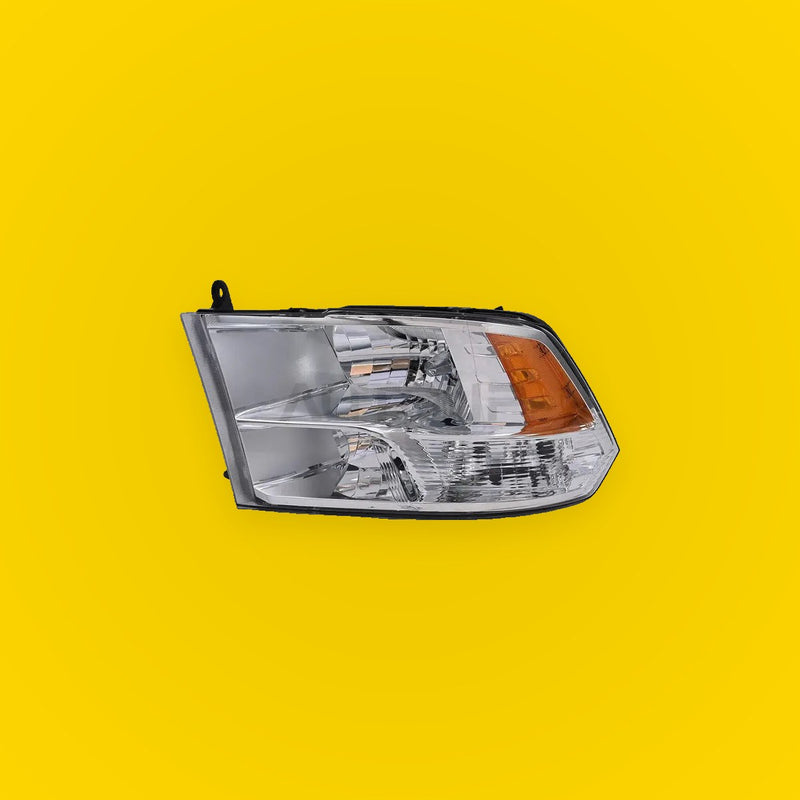 Left Chrome Headlamp / Quad / Headlight for Dodge Ram (2009–2018)