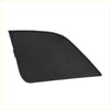 Black plastic rearview mirror housing showing back side for left front bumper tow hook cover on toyota rav4 2016 2018