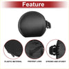 Left front tow hook cover cap for toyota auris 2013-2015 made of black plastic with a sturdy clip mechanism