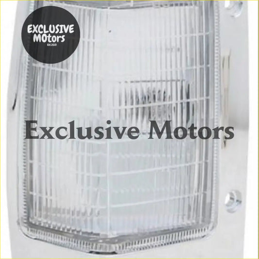 Left-Hand Corner Light Chrome for Nissan Navara (1986-1997) - Parts & Accessories